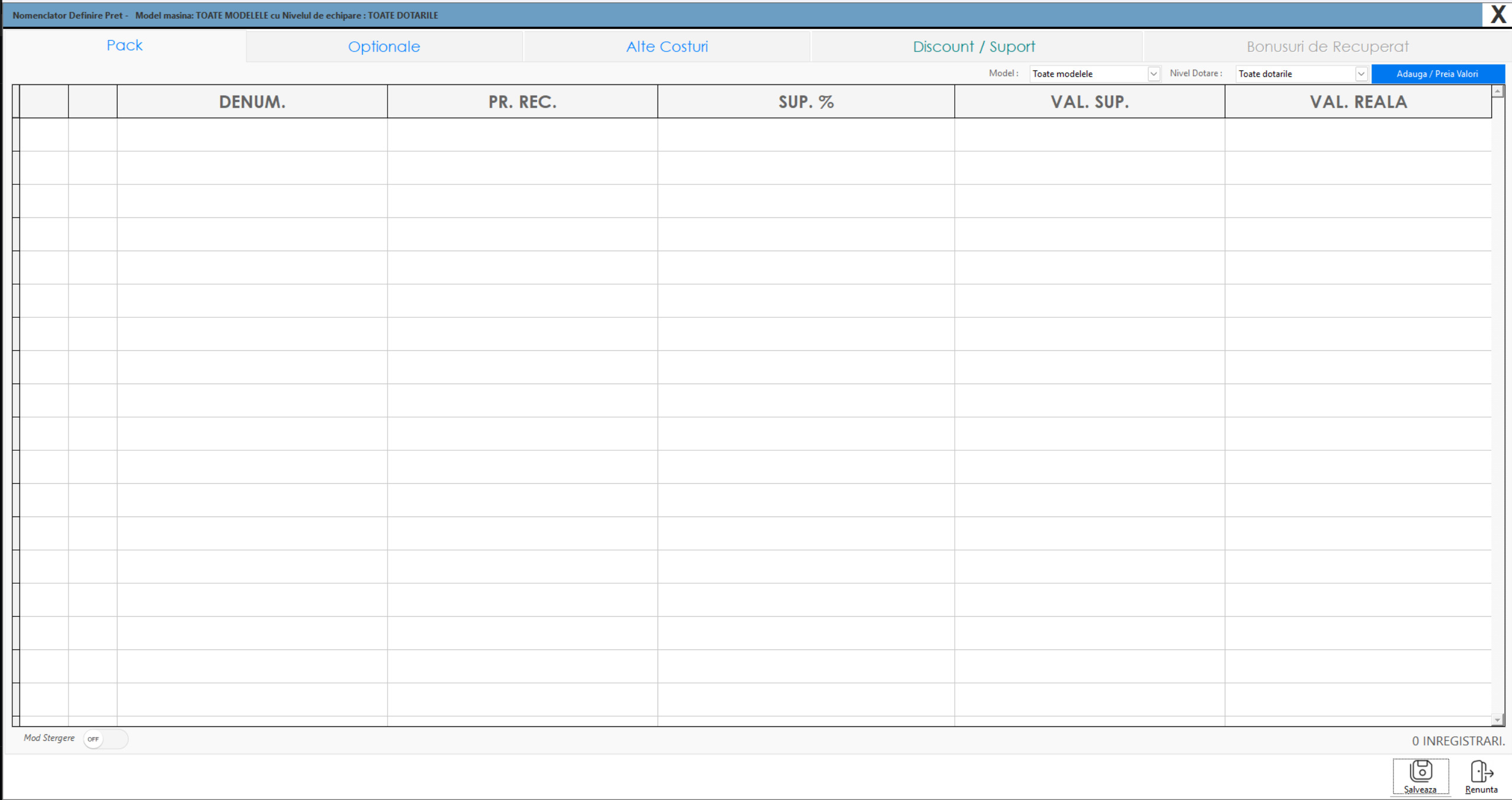 Gestionare contacte CRM Trendix